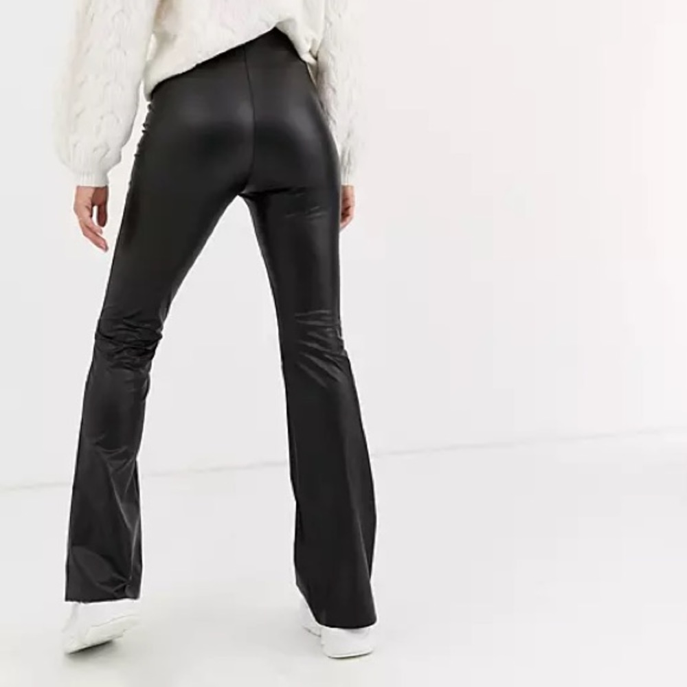 Faux Leather Pants